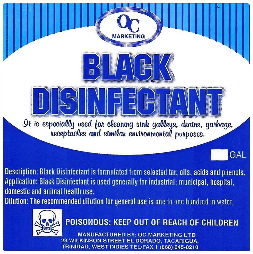 OC Black Disinfectant